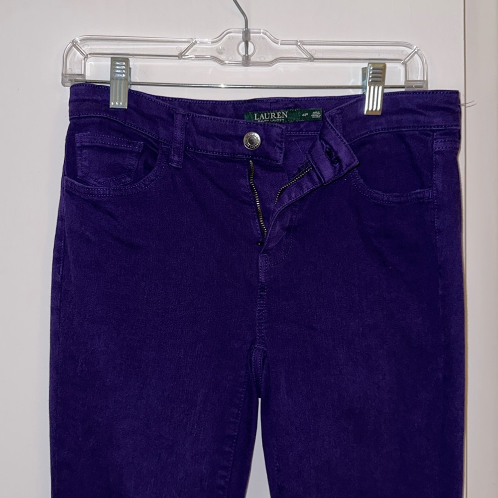 Ralph Lauren pants, beautiful purple color, dress up or down